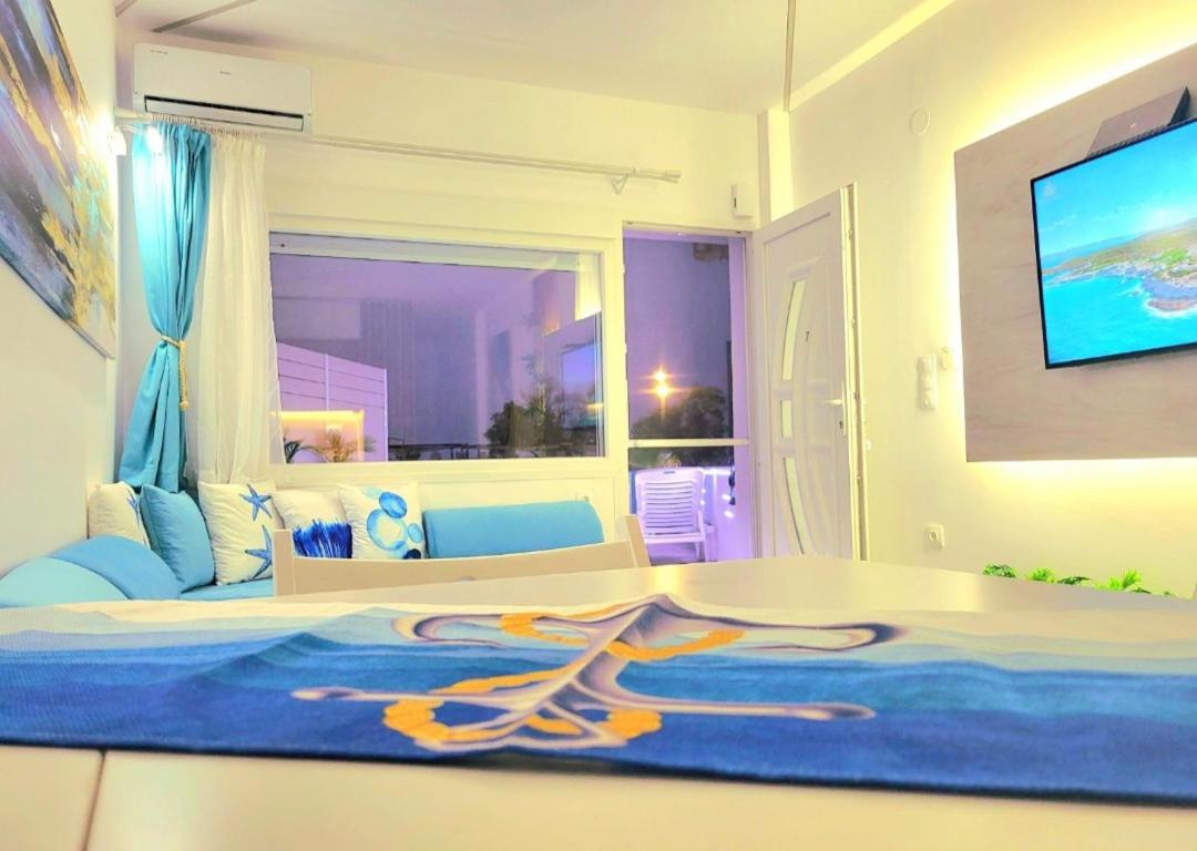 Apartmán Sun Sea No 7 First Line Peraía Exteriér fotografie