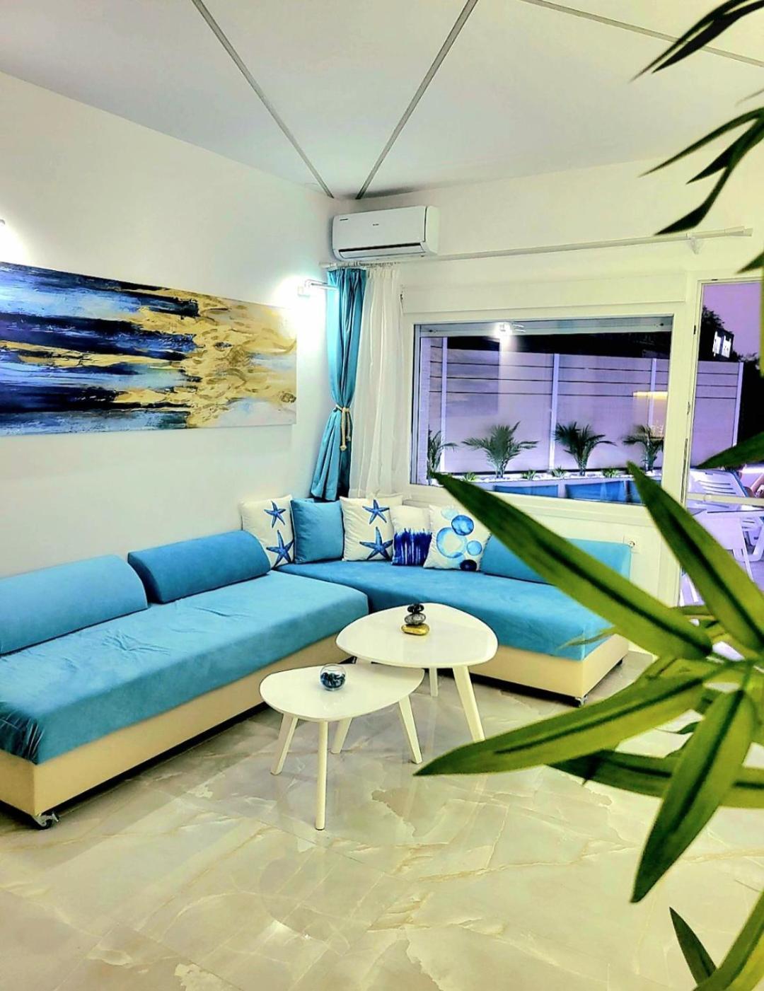 Apartmán Sun Sea No 7 First Line Peraía Exteriér fotografie