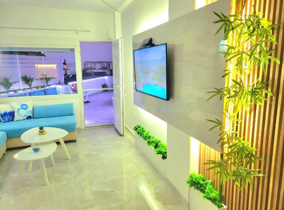 Apartmán Sun Sea No 7 First Line Peraía Exteriér fotografie